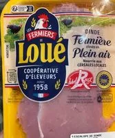 Mängden socker i Escalope de dinde fermière de loue