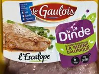 Mängden socker i Escalope de dinde