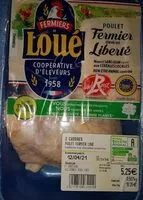 Mängden socker i Poulet fermier élevé en liberté