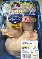 Mängden socker i Cuisses Poulet