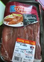 Mängden socker i Aiguillettes de canard