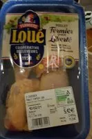 Mängden socker i 2 cuisses  poulet fermier loué
