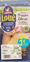 Mängden socker i Cuisses de Poulet fermier de loué