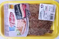 Mängden socker i Escalopes milanaise tomate origan