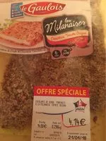 Mängden socker i Les milanaises