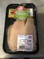 Mängden socker i Poulet fermier du maine