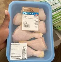Mängden socker i Pilons de poulet