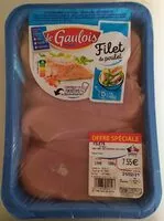 Mängden socker i Filets de poulet