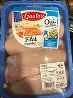 Mängden socker i Filet de poulet