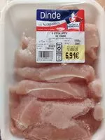 Mängden socker i Escalope de dinde