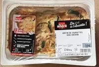 Mängden socker i Gratin de courgettes