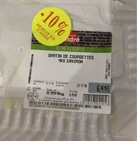 Mängden socker i Gratin de courgettes