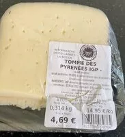 Mängden socker i Tomme des pyrenees