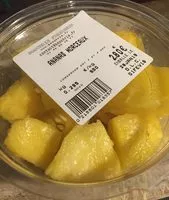 Mängden socker i Ananas en morceaux