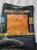 Mängden socker i Kirkland signature smoked salmon with a touch oh honey