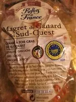 Mängden socker i magret de canard