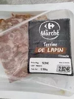 Mängden socker i Terrine de lapin