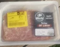 Mängden socker i Terrine de lapin