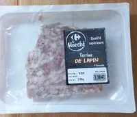 Mängden socker i terrine de lapin