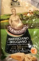 Mängden socker i Parmigiano reggiano