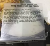 Mängden socker i Tarte frangipane au poires