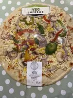 Mängden socker i thin stonebaked vegetable supreme 14”