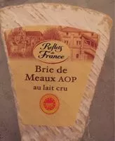 Mängden socker i BRIE DE MEAUX AOP