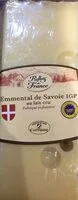 Mängden socker i Emmental de savoie