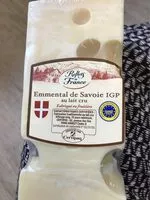 Mängden socker i Emmental de Savoie IGP