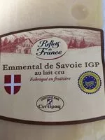 Mängden socker i Emmental de savoie igp