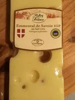 Mängden socker i Emmental de Savoie IGP