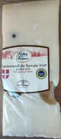 Mängden socker i Emmental de Savoie IGP au lait cru