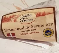 Mängden socker i Emmental de Savoie IGP