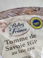 Mängden socker i Tomme de Savoie au lait cru