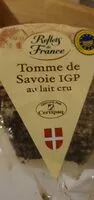 Mängden socker i Tomme de Savoie au lait cru