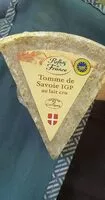 Mängden socker i Tomme de Savoie igp au lait cru