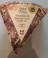 Mängden socker i Tomme de Savoie IGP