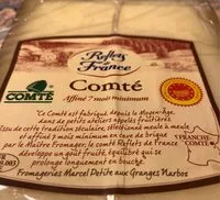 Mängden socker i Comté 7 mois