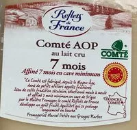 Mängden socker i Comté AOP au lait cru 7 mois