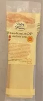 Mängden socker i Beaufort AOP