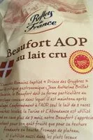 Mängden socker i Beaufort AOP au lait cru