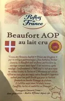 Mängden socker i Beaufort AOP au lait cru