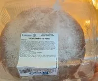 Mängden socker i Tropezienne 6/8 personnes