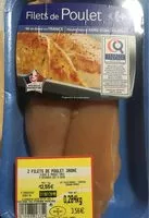 Mängden socker i Filets de poulet