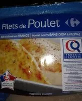 Mängden socker i Filets de poulet