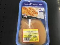 Mängden socker i filets de poulet carrefour