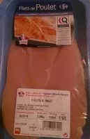 Mängden socker i Filets de poulet