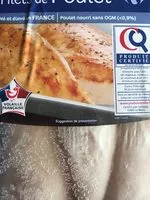 Mängden socker i Filets de poulet