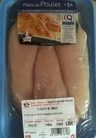 Mängden socker i Filets de  poulet