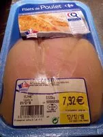 Mängden socker i Filet de poulet